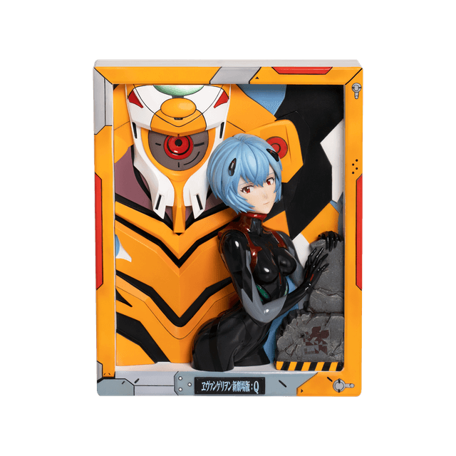 开天工作室 绫波丽（暂称） 战斗服Ver. 立体相框  手办