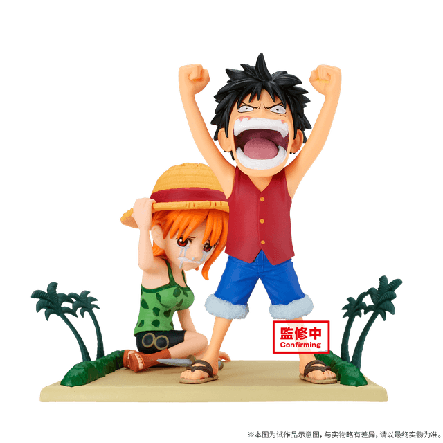 BANPRESTO 路飞&娜美 景品手办