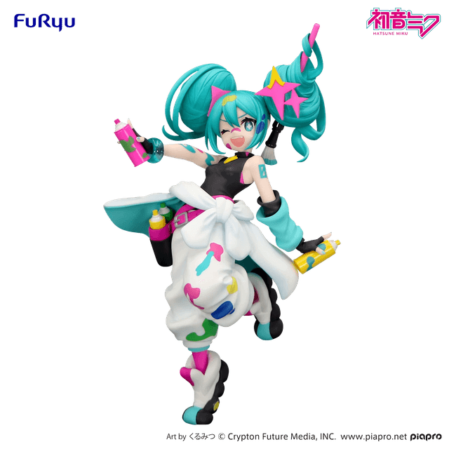 FuRyu 初音未来 涂鸦女孩 景品手办